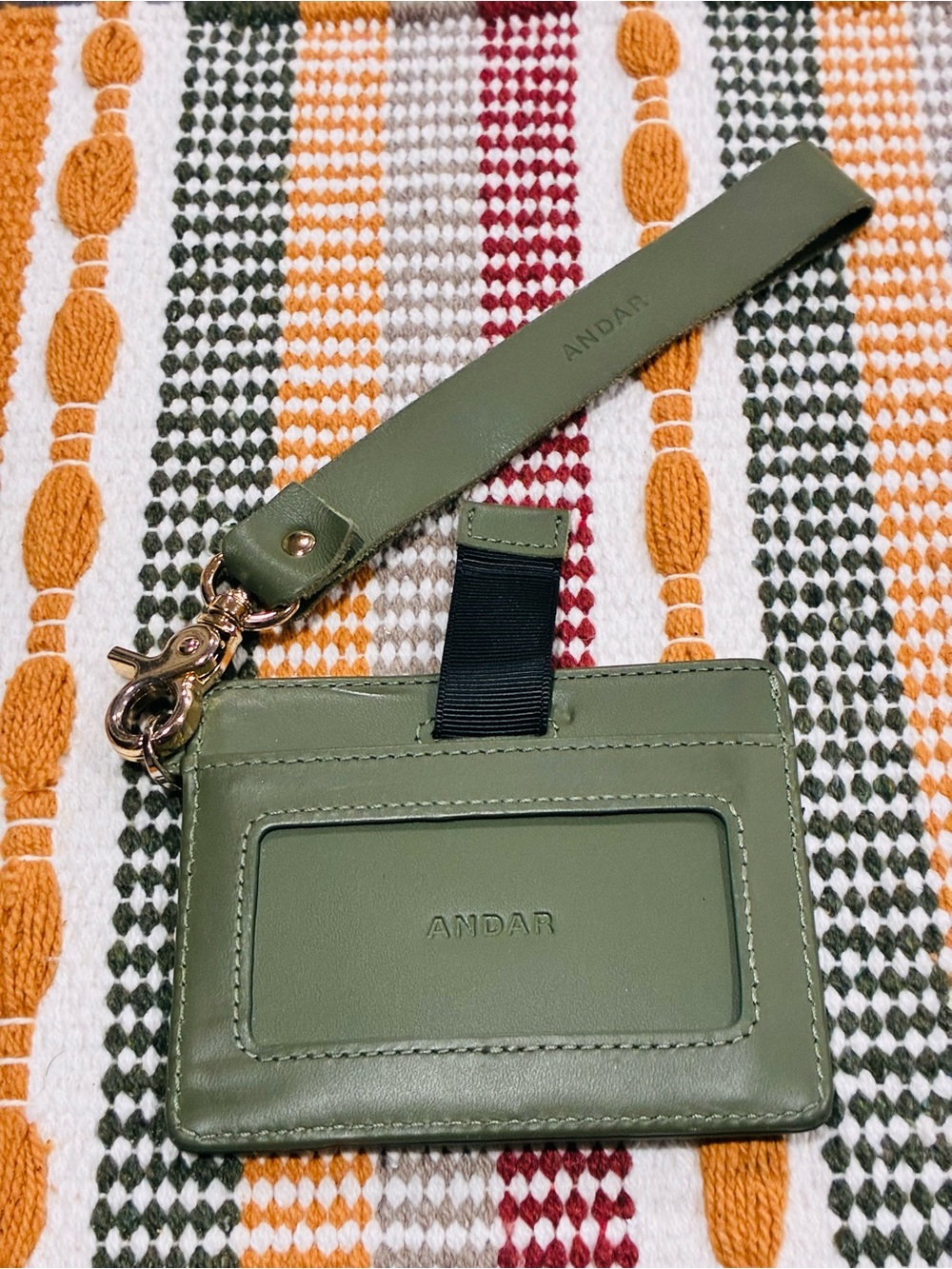 ANDAR Denner Cove Wallet Card Holder with Wrist Strap